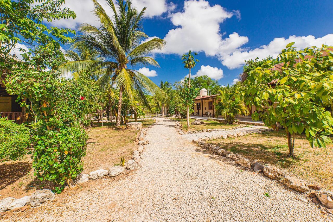 Posada Palmar Bacalar Bagian luar foto