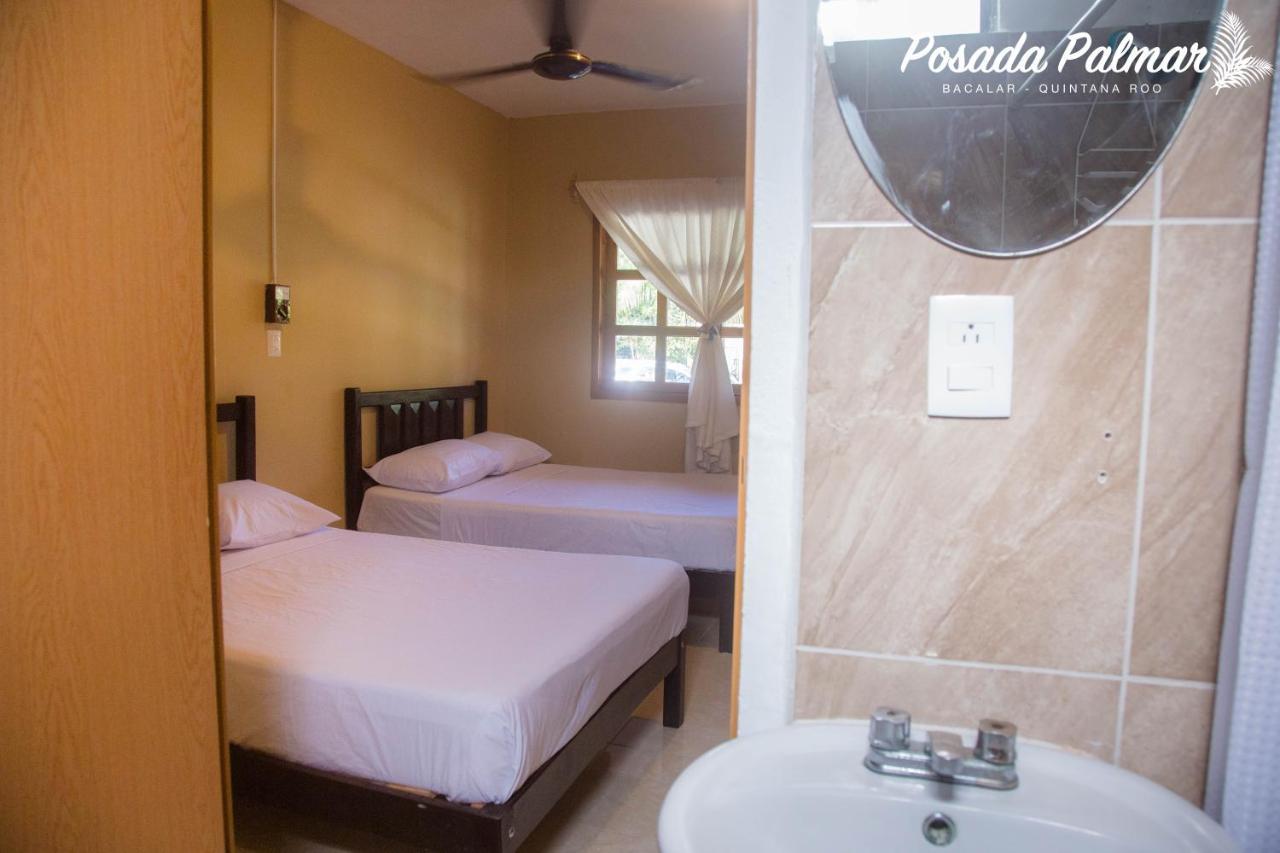 Posada Palmar Bacalar Bagian luar foto