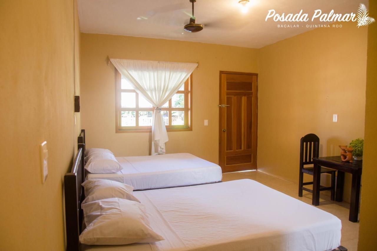 Posada Palmar Bacalar Bagian luar foto