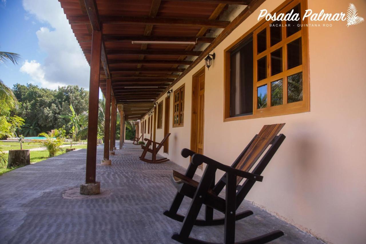Posada Palmar Bacalar Bagian luar foto