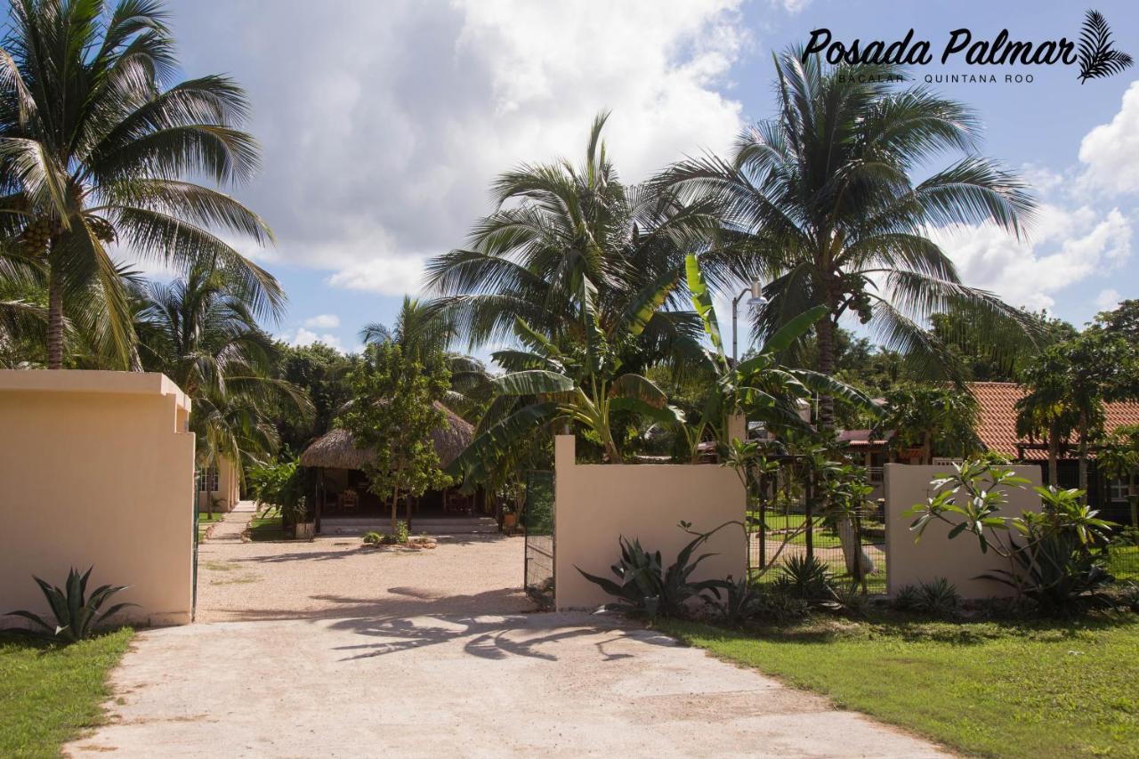 Posada Palmar Bacalar Bagian luar foto