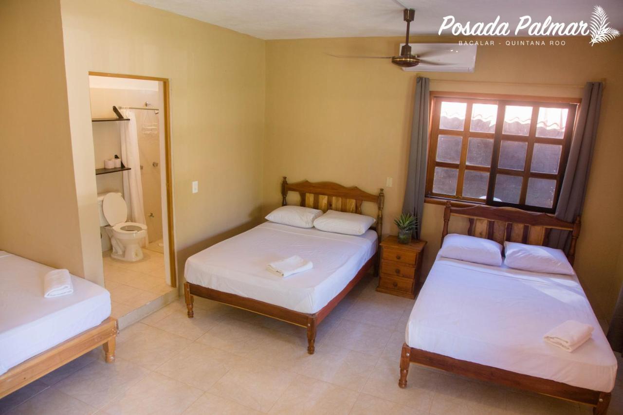 Posada Palmar Bacalar Bagian luar foto